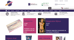 Desktop Screenshot of italiasexyshop.net